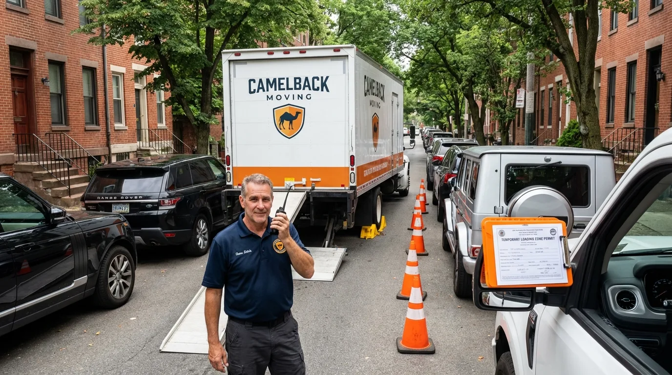 City street loading permit setup in Brownville, NY